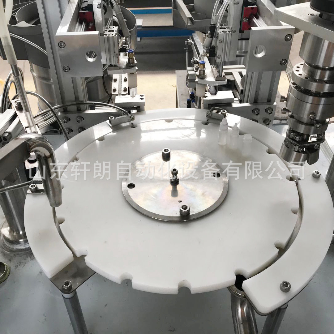 精华素灌装机 护肤品精油液体加塞机 薄荷纯露滴剂灌装生产线设备