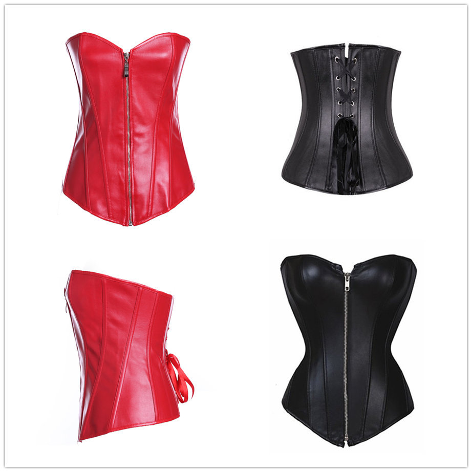 Manufactor Direct selling court Corset lady The abdomen Front zipper Tight fitting Corset back Frenum Drawstring Corset