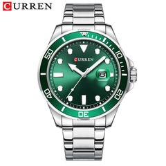 Curren/Carren 8388 men's watch waterproof quartz steel band watch business casual calendar men's watch