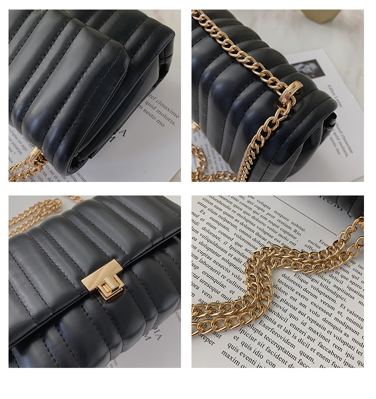 new trendy korean wild oneshoulder messenger fashion chain small bagpicture18
