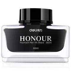 Levi S635 black steel pen ink bottle for office and study, non-carbon ink, 50ml