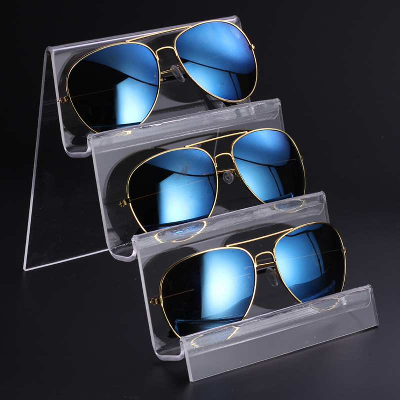 三层宽款 亚克力展示座 数码产品展示架 钱包展示台 手机托架