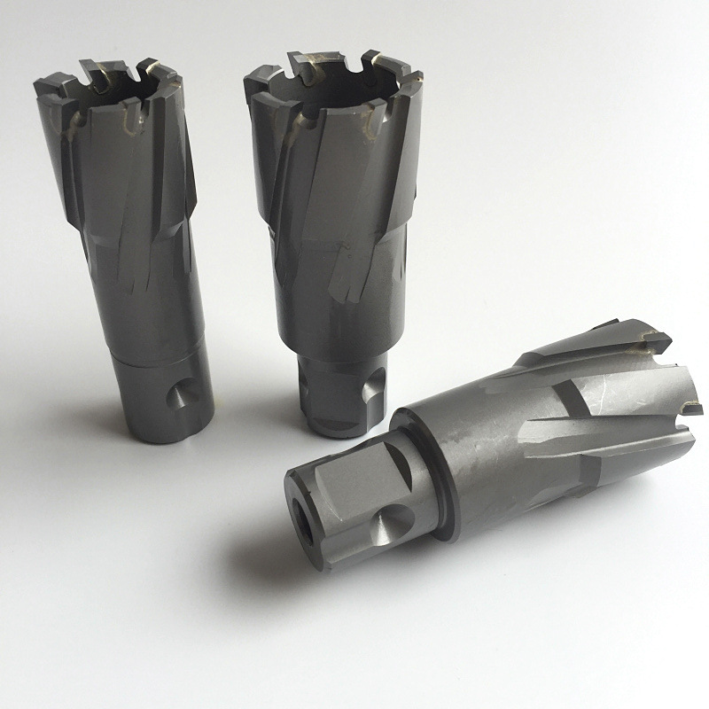 创恒空心钻头硬质合金空心钢板钻 35深通用柄annular cutter