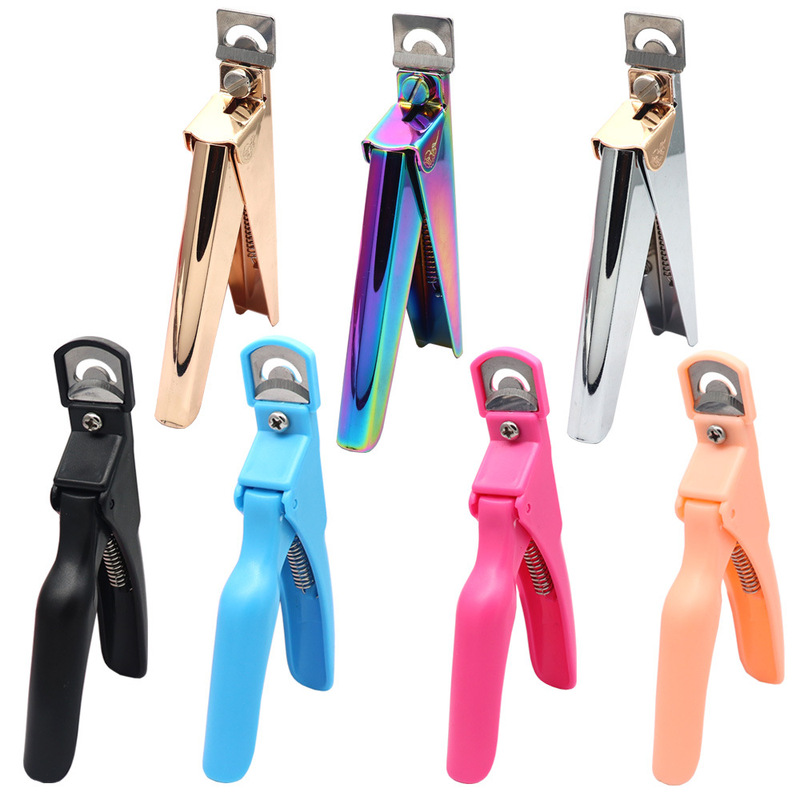 Nail art scissors U-shaped scissors fake nail clippers French nail clippers fake nail scissors manufacturers direct batch