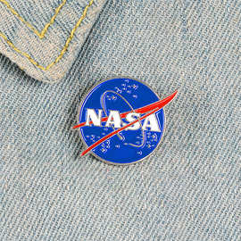 徽章胸针美国航空航天局宇航员太空合金航空航天饰品