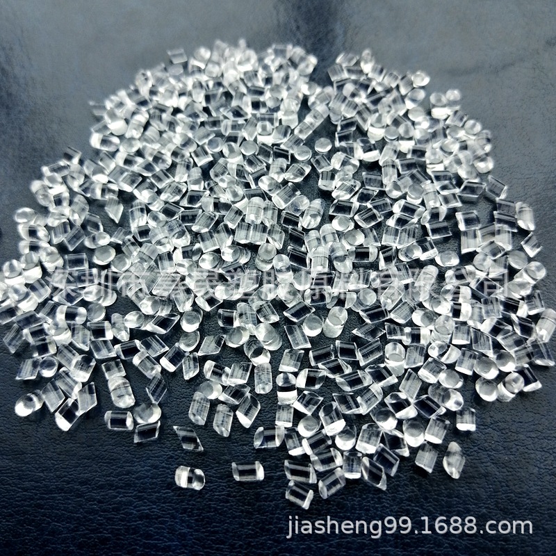 PVC挤出软质粒子 高透明PVC不含邻苯60度 PVC透明水晶料