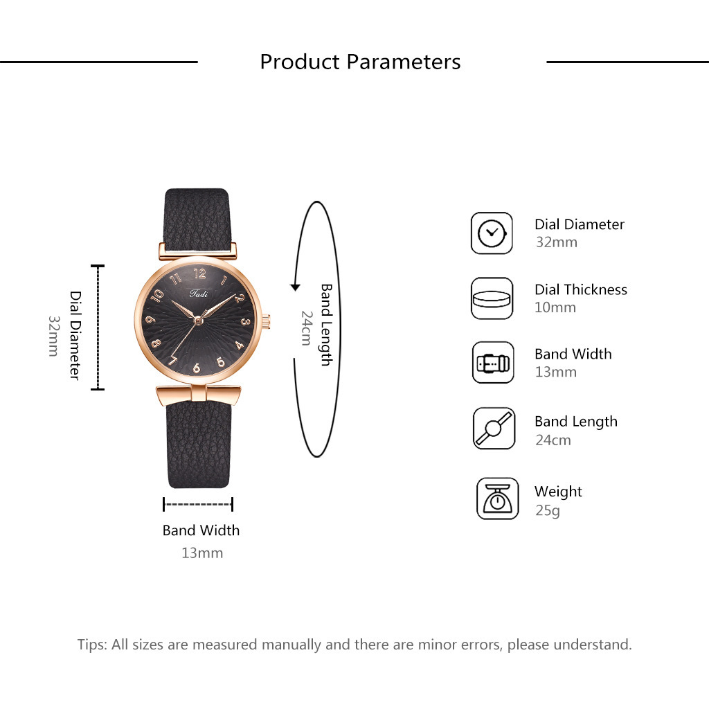 ساعة نسائية بتصميم جديد ، ساعة كوارتز ، ساعة نسائية display picture 1