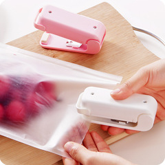 Home Portable Mini Seal Machine Food Vacuum Sealer Snack Plastic Bag Sealing Machine Household Handheld Heat Seal Machine