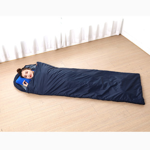 Летний тонкий сверхлегкий ультратонкий портативный спальный мешок, маленькая подушка