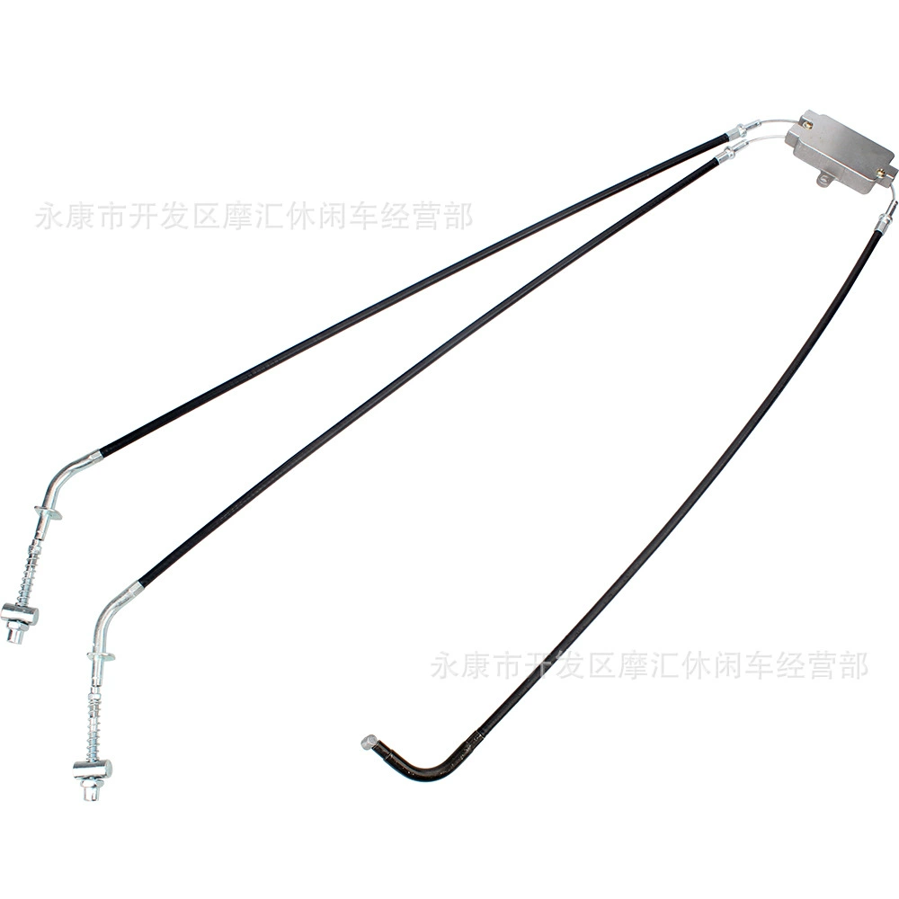 Аксессуары для квадроциклов, подходящие для YAMAHA YFM 350225200, трос с одним тормозом и двумя барабанными тормозными тросами