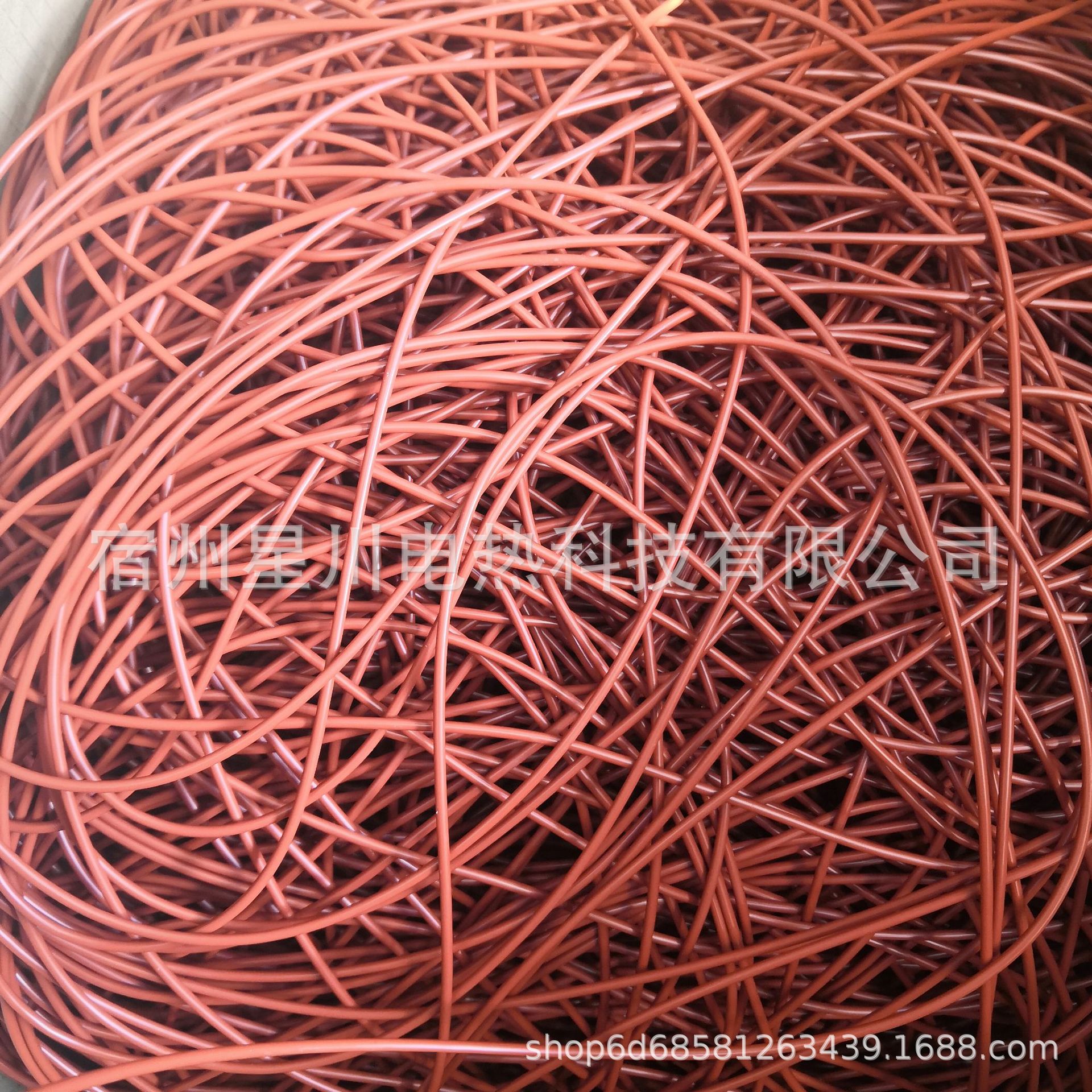 Double layer silicone heating wire, electric floor heating wire, pig farm heating cable, carbon fibe
