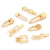 Brand hairgrip from pearl, design trend hairpins, bangs, internet celebrity