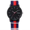 Woven watch suitable for men and women, nylon sports dial, simple and elegant design, wholesale