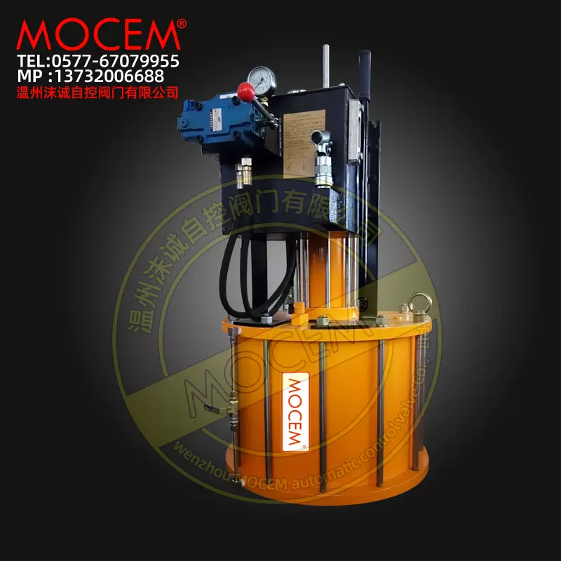 沫诚电液动执行器液控阀门双作用液动执行机构高压液动执行器