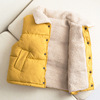 children Cotton vest wholesale 2020 winter new pattern Plush thickening Sherpa Children's clothing Vest Exorcism vest