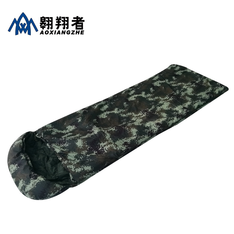 Flying by quality goods Safeguard new pattern camouflage Sleeping bag thickening keep warm Manufactor wholesale customized Dedicated Sleeping bag