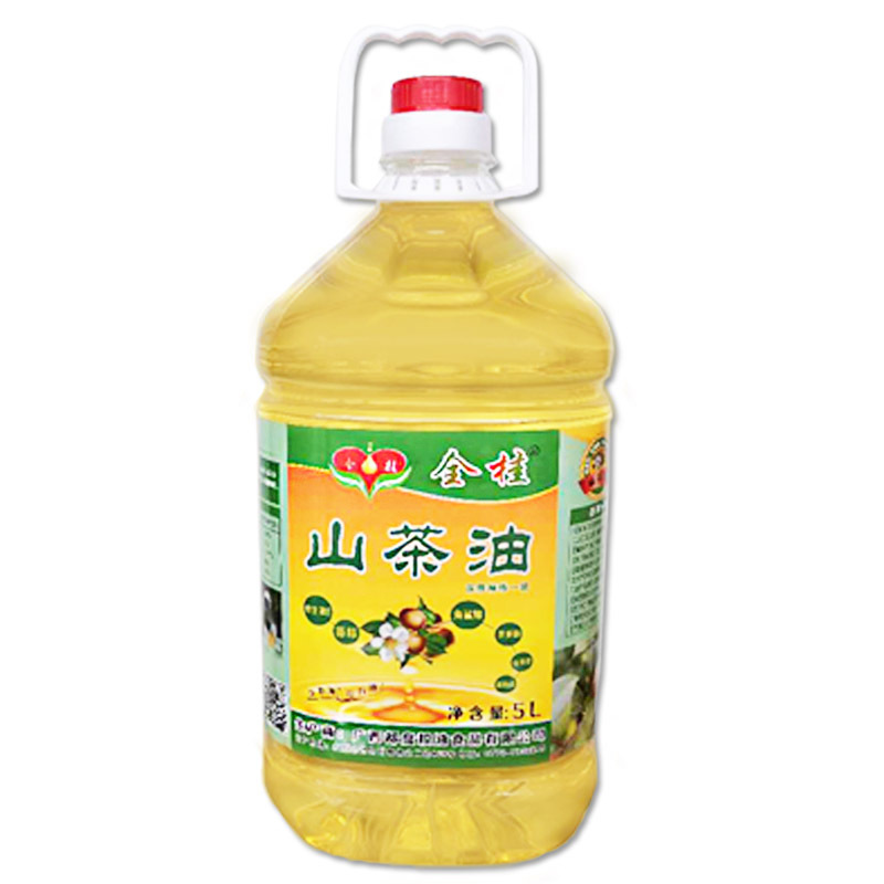 全桂5L食用植物油 压榨山茶油茶籽油 厂家直供源头产地食用植物油