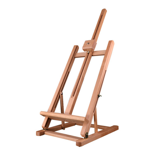 Desk-top solid wood easel mobile phone holder for beginners, children's painting, adult training, oil painting, sketching, drawing frame