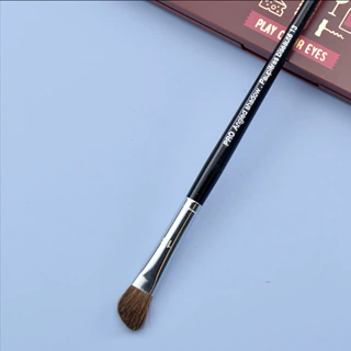 铜管丝家13号斜角鼻影刷真毛小马毛动物毛化妆刷美妆工具沧州斜切
