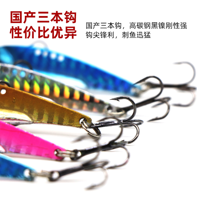 6 Colors Metal Blade baits Deep Diving VIB Baits Fresh Water Bass Swimbait Tackle Gear