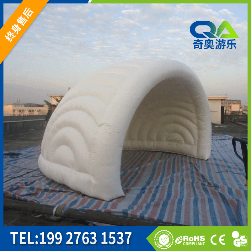 充气半圆帐篷 充气拱门帐篷 舞星气模风机充气模型定制