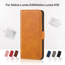 适用诺基亚Nokia Lumia 630手机套皮套复古风格保护套