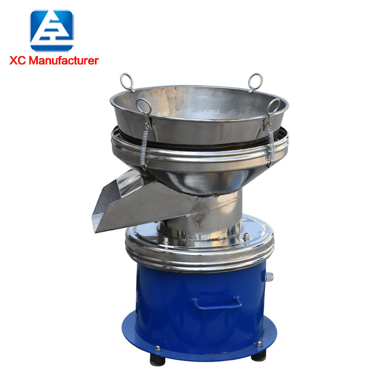 厂家批发豆浆过滤振动筛  熟豆浆排渣振动筛  450浆液筛过滤机