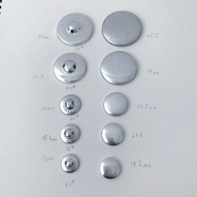厂家供应铝包扣包布扣毛胚铝质五金装饰扣
