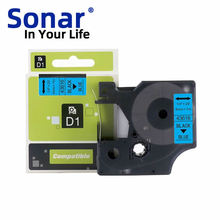 ����DYMO����D1��ǩ��ӡ��6mmɫ��45013 45016���ɽ�ֽ280/160PNP