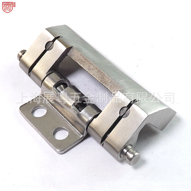 acero inoxidable 304 bisagra de servicio pesado caja de distribución eléctrica puerta de equipo de gabinete bisagra industrial accesorios de máquina herramienta bisagra