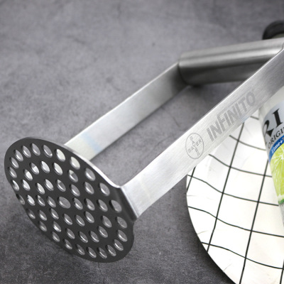 厨房用品 厨房五金配件 不锈钢手动压薯器 捣土豆泥 薯压 莳压|ms