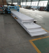 0.8厚铝镁锰波纹板 屋面装饰波纹板 铝合金外墙横铺板工程图片