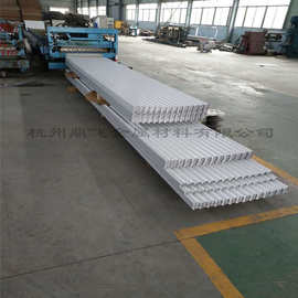 0.8厚铝镁锰波纹板 屋面装饰波纹板 铝合金外墙横铺板工程图片
