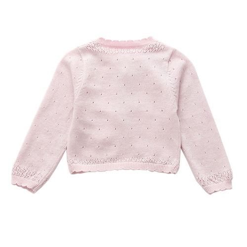 Children's one-needle cardigan, thin style for 2020 spring and summer, Korean version for girls, gold and silver wire knitted cardigan jacket, small cape