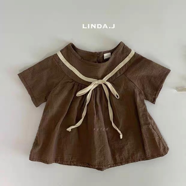 [Nuevo privado] niñas camisas de encaje de verano delgada chaqueta de verano bebé 7588