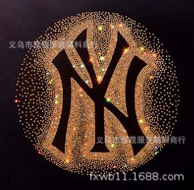 服装烫钻　潮牌钻图案批发　烫钻源头工厂烫图　烫钻