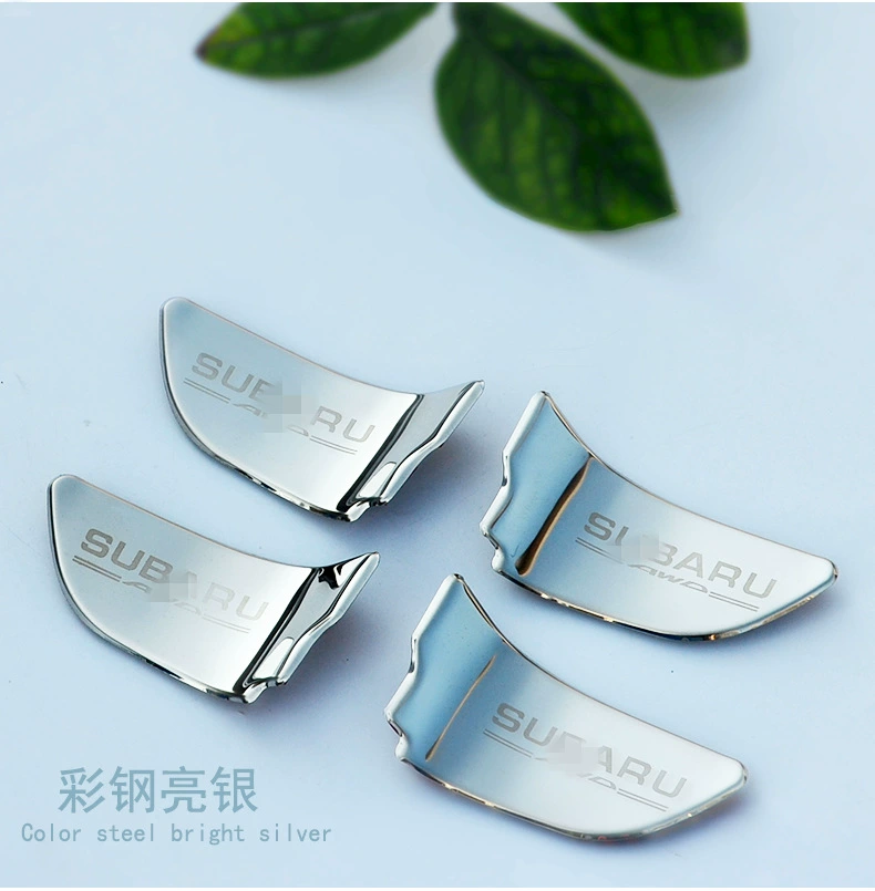 Подходит для Subaru XV Aohu Lion Forest, наклейка на внутреннюю чашку двери из нержавеющей стали внутренняя ручка-наклейка, интерьерная модификация