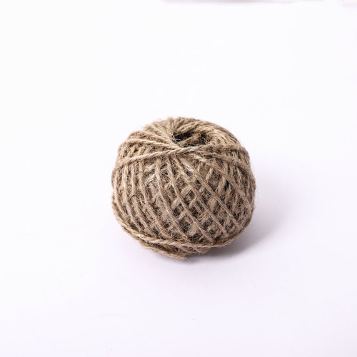 30 meters yellow thin hemp rope, decorative braided accessories rope, packaging tag bundling, daily necessities