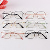 Fashionable square trend glasses, dye, Korean style, internet celebrity