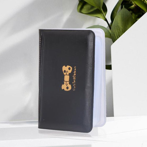 Cute bow card holder pvc card holder open printed ID card holder e-commerce small gift wholesale