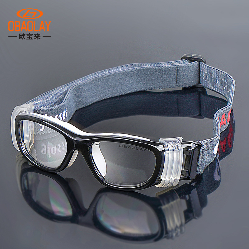 New basketball glasses sports glasses myopia eye protection football basketball sports glasses frame can be equipped with myopia