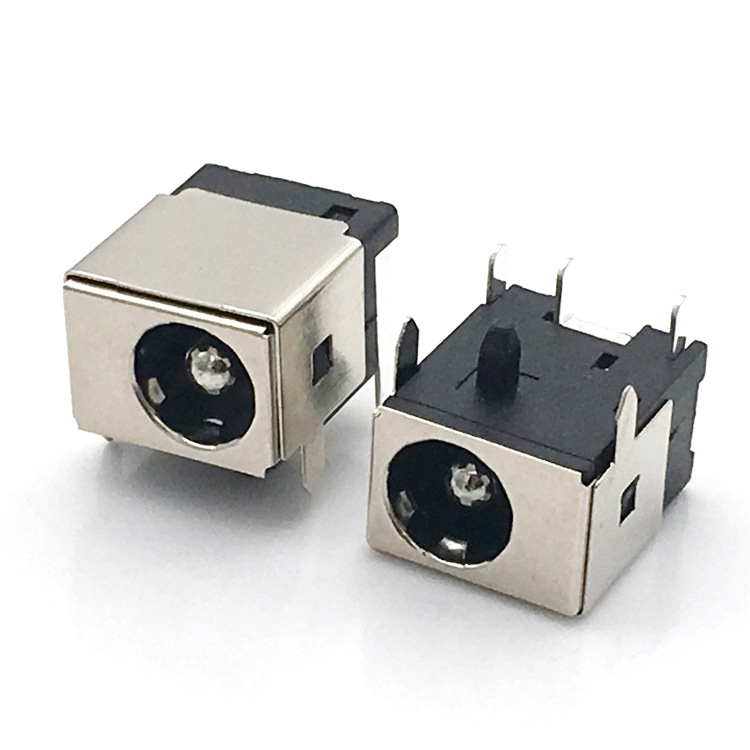 厂家供应耐温全铜DC-044A 3A大电流5.5*2.1DC电源插座DC母座