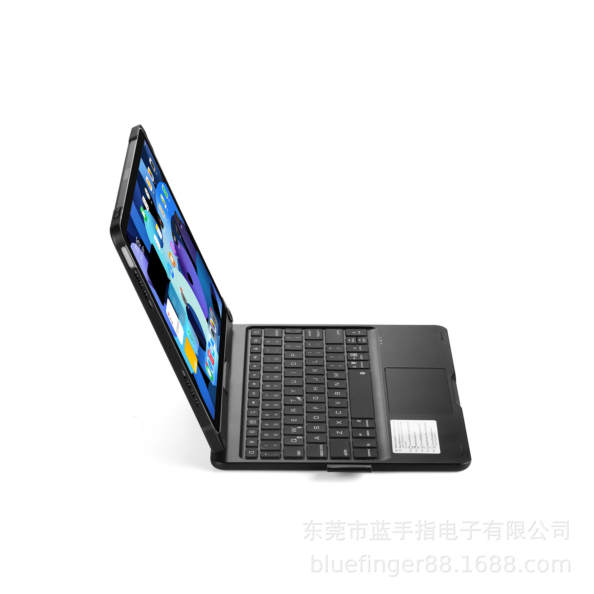 现货iPadPro11寸10.9寸平板电脑通用360度旋转带触摸背光蓝牙键盘详情39