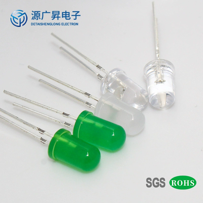LED красный фонарь, 5 мм, 5 мм