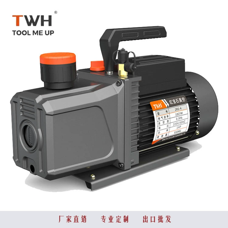 Вакуумный масляный насос для ремонта корабля, высоковакуумный роторный тип 12CFM, биполярный, четыре литра, 220 В/110 В, опционально