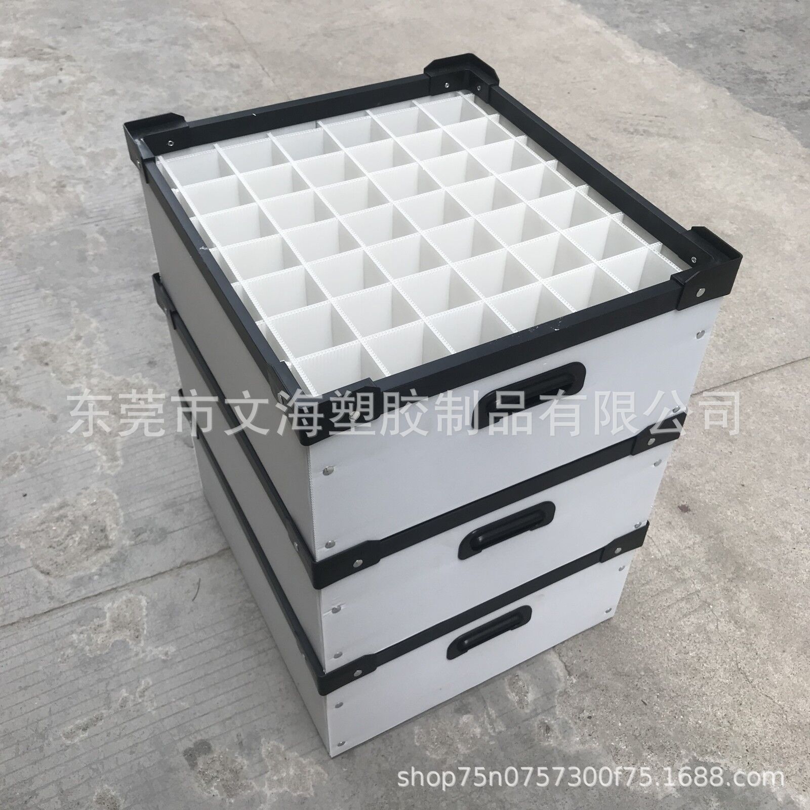 中空板箱定做单层骨架箱防潮加固周转箱搭配隔板刀卡任意定做