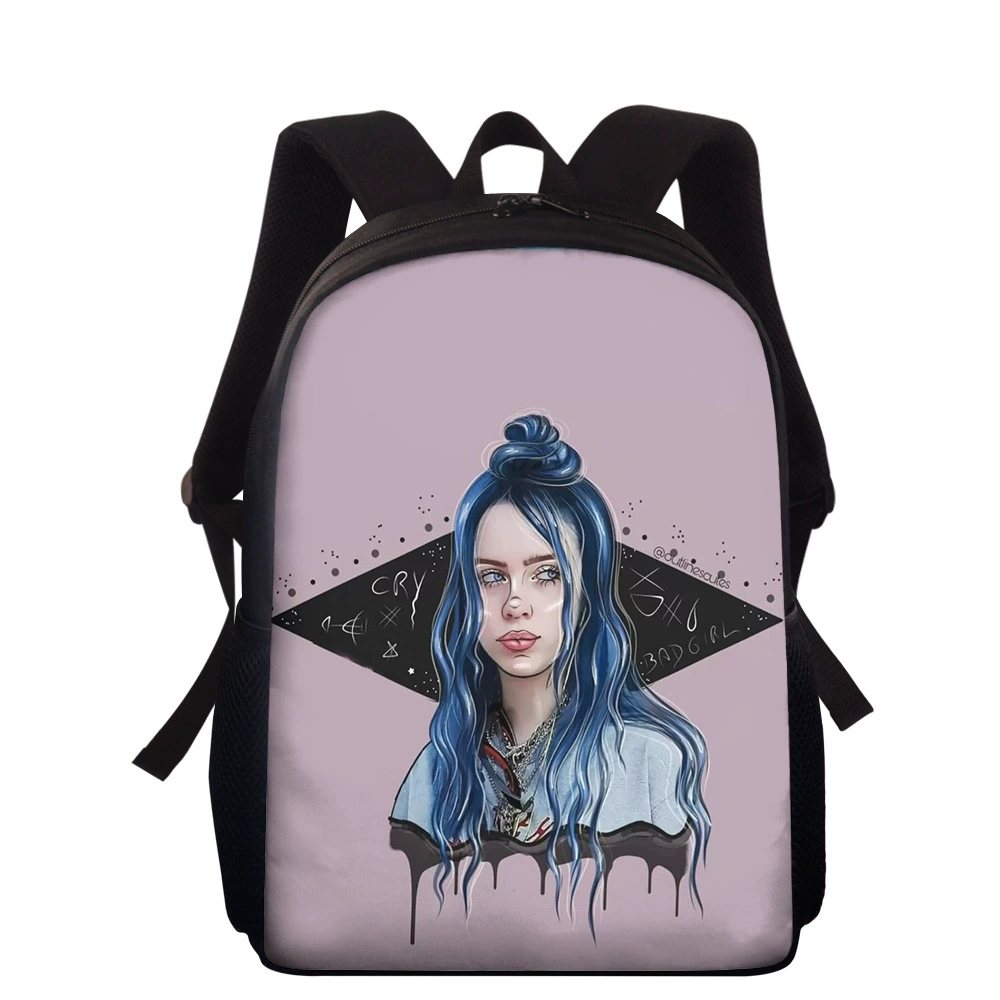 Иностранная торговая поставка рюкзак Billie Eilish европейско-американский студенческий школьный рюкзак для книг на заказ учебный рюкзак
