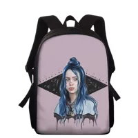 Иностранная торговая поставка рюкзак Billie Eilish европейско-американский студенческий школьный рюкзак для книг на заказ учебный рюкзак