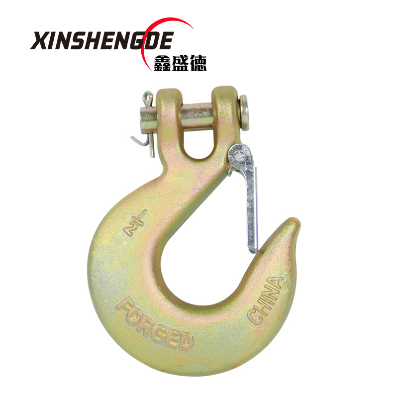 锻造索具 331羊角滑钩 锻造钩 货钩 即墨索具厂家量大从优