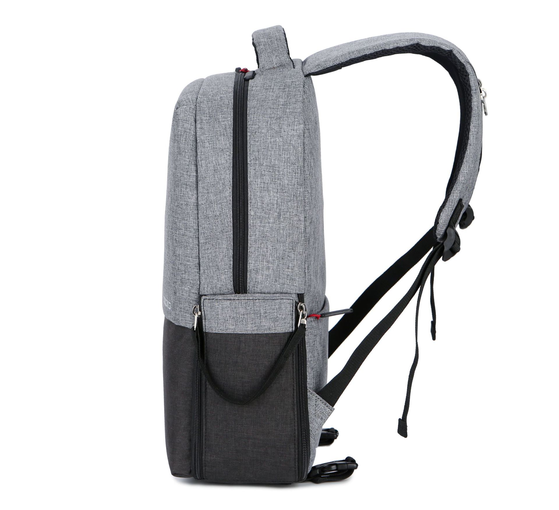 Camera bag, backpack, laptop, worn on the shoulder